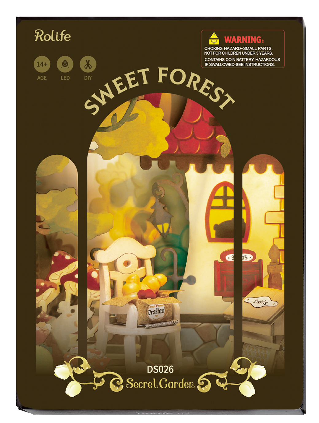 Rolife Sweet Forest 3D Wooden Puzzle Miniature House