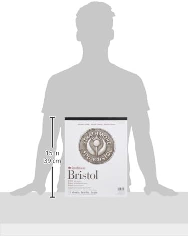 Strathmore 500 Series Bristol | 2-Ply Plate Surface | 15 Sheets
