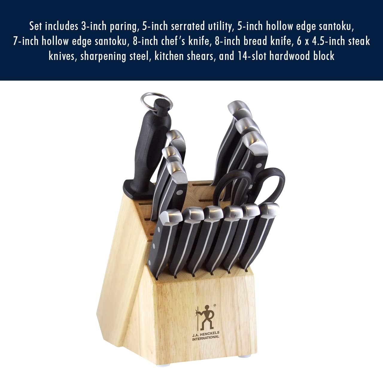 Henckels Statement Stainless Steel Knife Block Sets