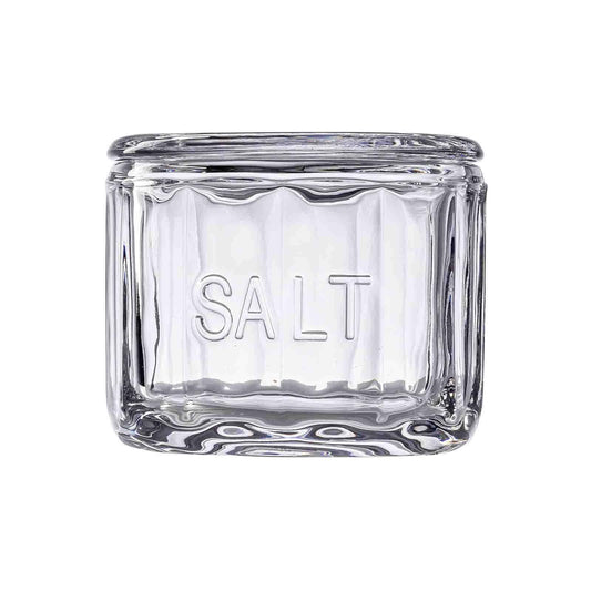 Glass Collection Salt Cellar With Lid