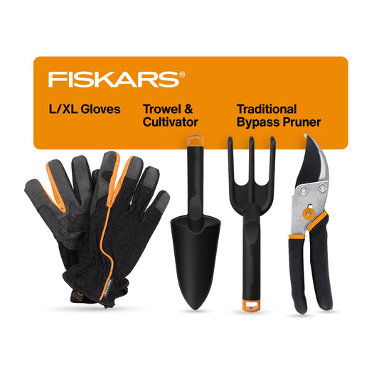 Fiskars Forged Steel Bypass Pruning Shears (4 Options)