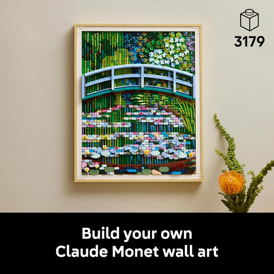 LEGO Art Claude Monet – Bridge Over a Pond of Water Lilies