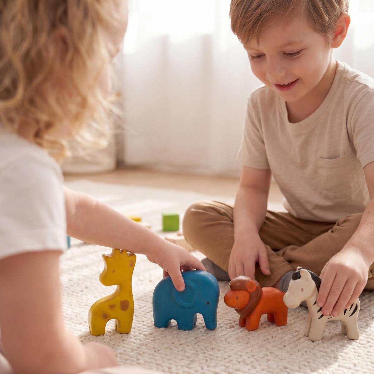 Wooden Wild Animals