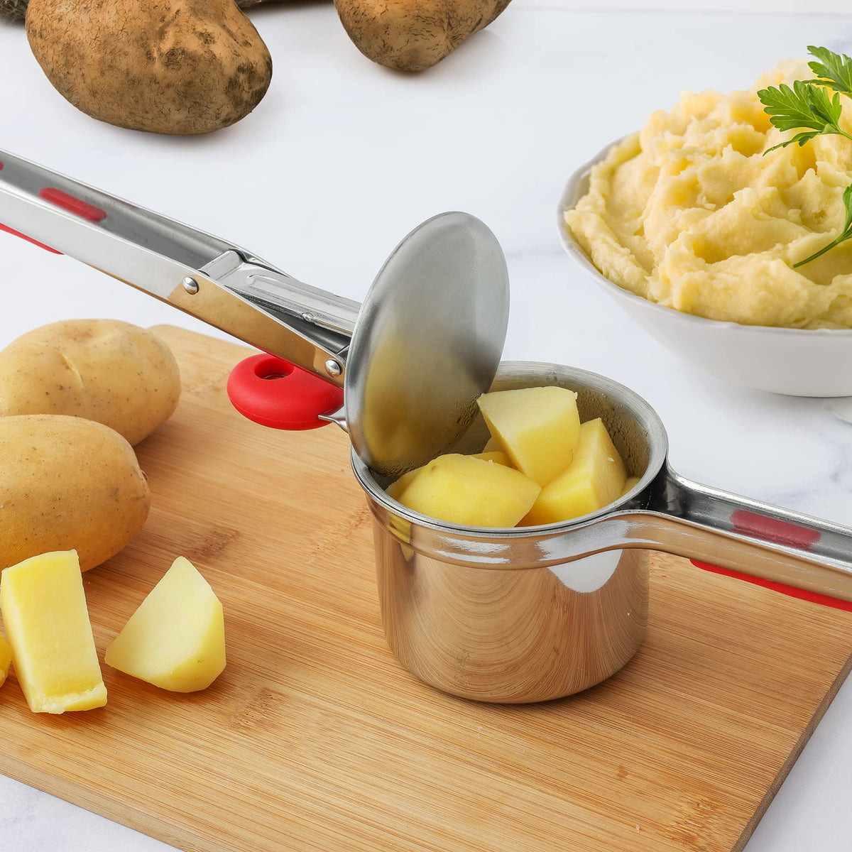Stainless Steel 15oz Potato Ricer
