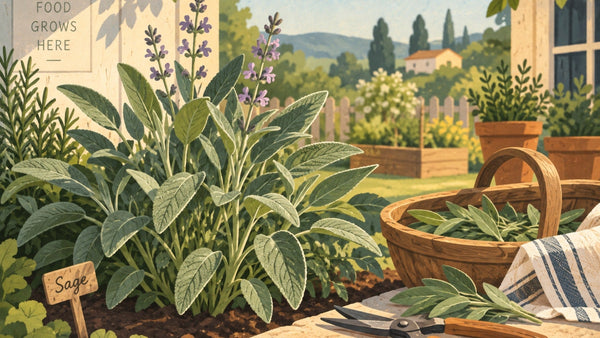 Plant Sage Once, Harvest It for Years