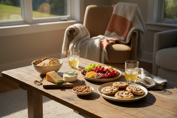 What to Put Out When People Stop By So It Feels Easy and Welcoming