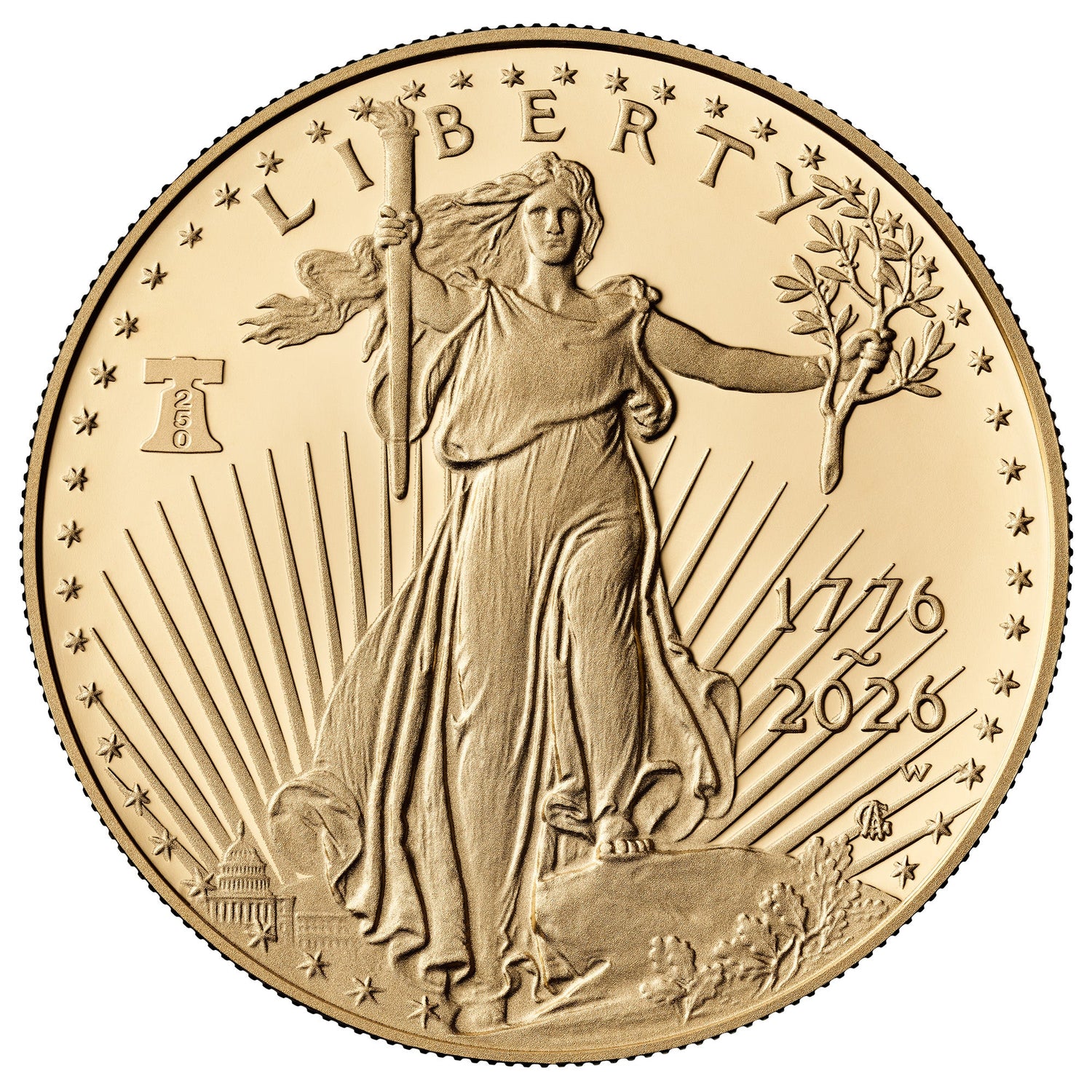 United States Mint 2026 American Gold Eagle proof coin Lady Liberty design highly detailed collectible gold coin for investors and collectors