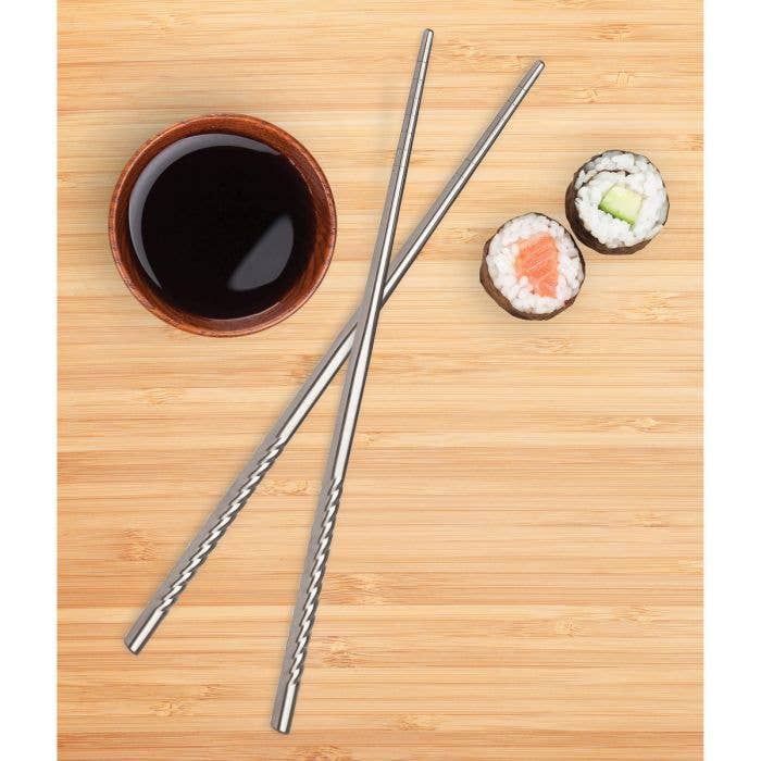 Stainless Steel Chopsticks | Silver Colored