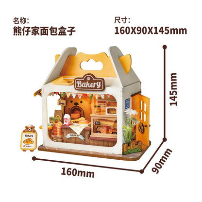 Teddy's Breadbox ROBOTIM Rolife DIY Miniature House