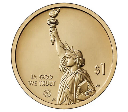 US $1 Coin Rolls | 25 Coins per Roll