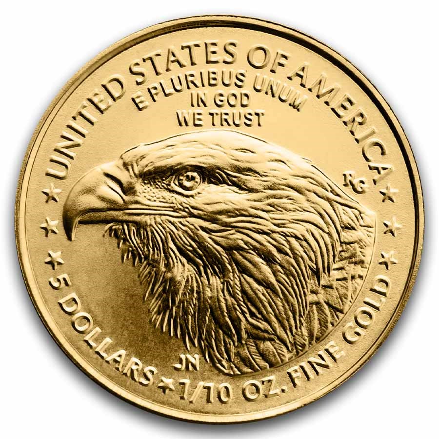 1/10 oz American Gold Eagle BU Coin
