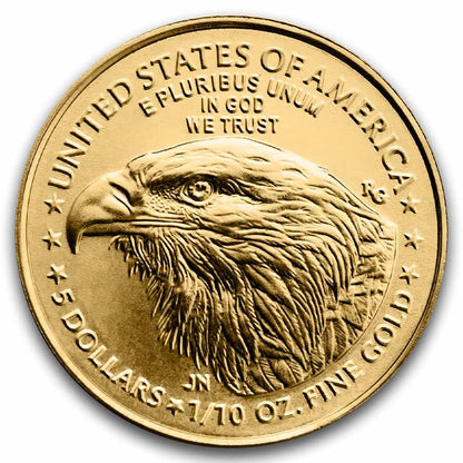 1/10 oz American Gold Eagle BU Coin