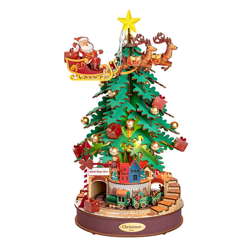 Christmas Melody Tree Rolife  Music Dreamer DIY Wooden
