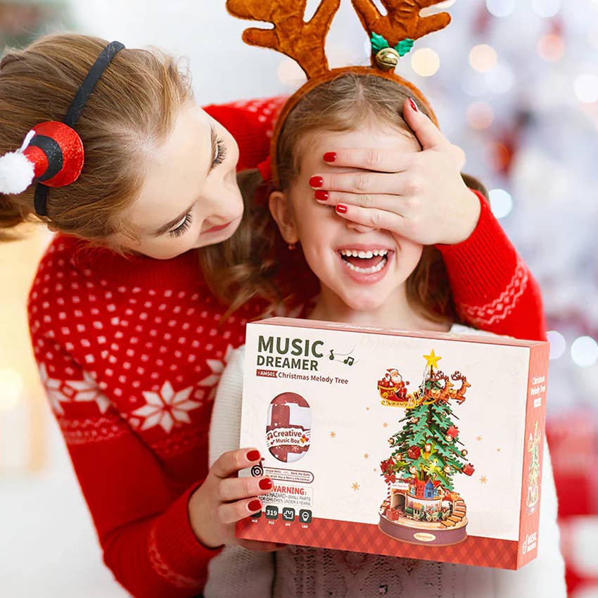 Christmas Melody Tree Rolife  Music Dreamer DIY Wooden