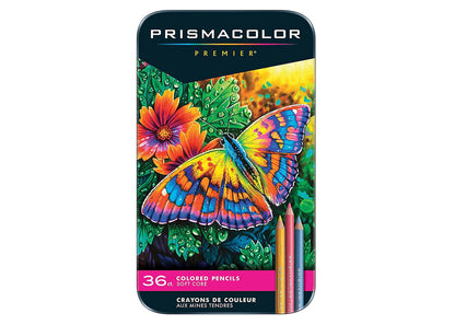 Large Prismacolor Premier Colored Pencils, Soft Core, Assorted Colors