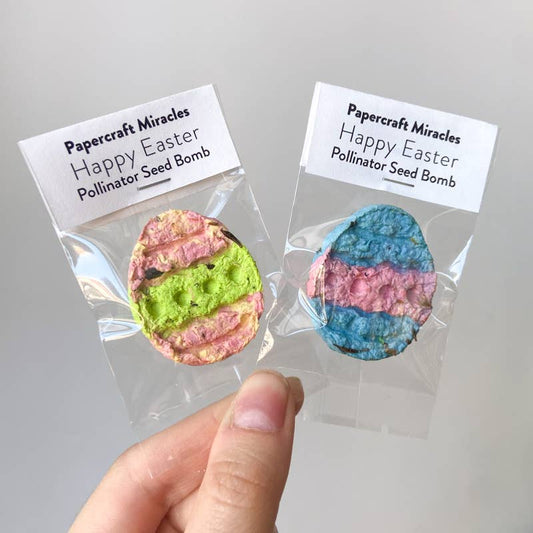 Easter Egg Seed Bomb