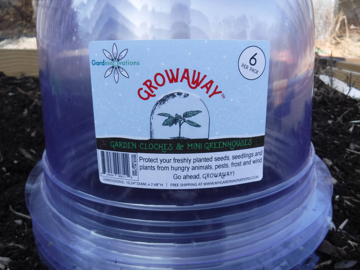 Medium Reusable Garden Cloches