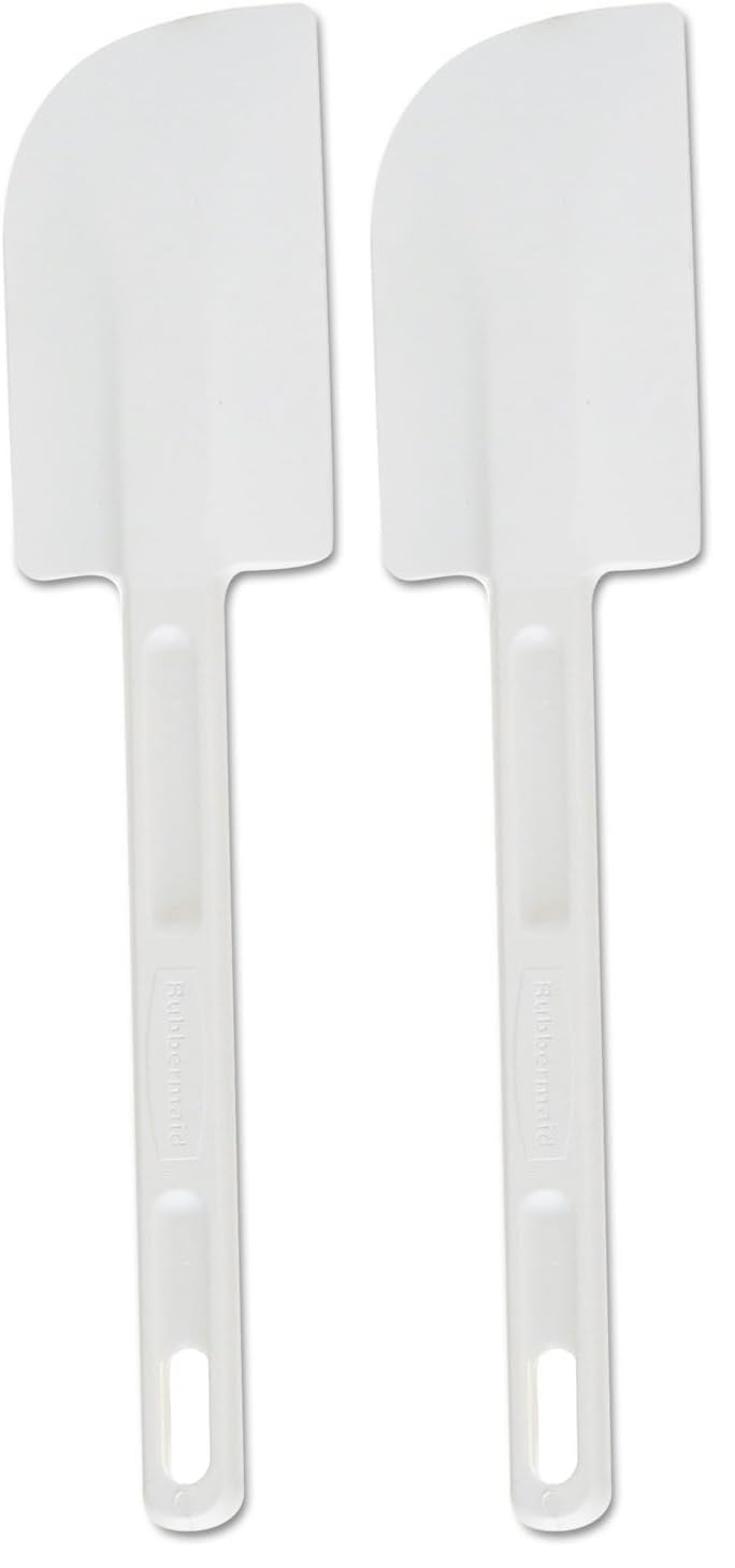 Cold Temperature Scraper Spatula, White, 9.5 Inch | Rubbermaid Commercial Products