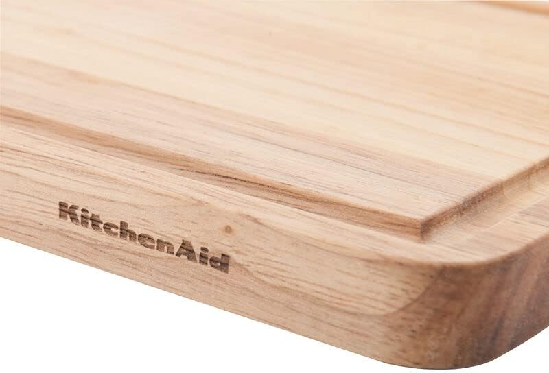 KitchenAid Rubberwood Cutting Board 8-inch x 10-Inch