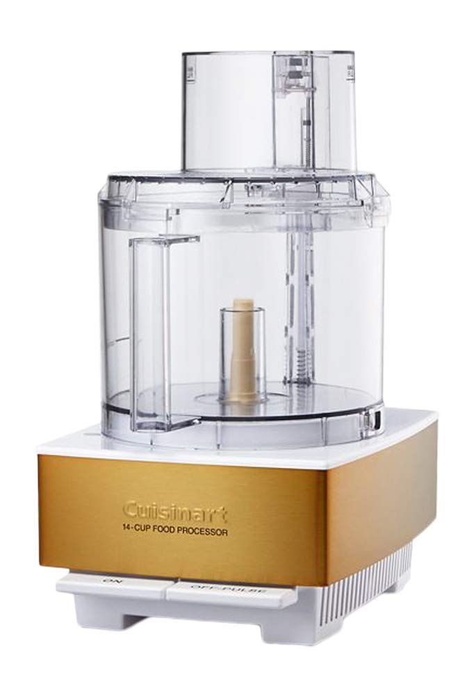 Cuisinart Food Processor, 14-Cup Vegetable Food Chopper for Mincing, Dicing, Shredding, Puree & Kneading Dough, 720-Watt Motor, Stainless Steel, DFP-14BCNY