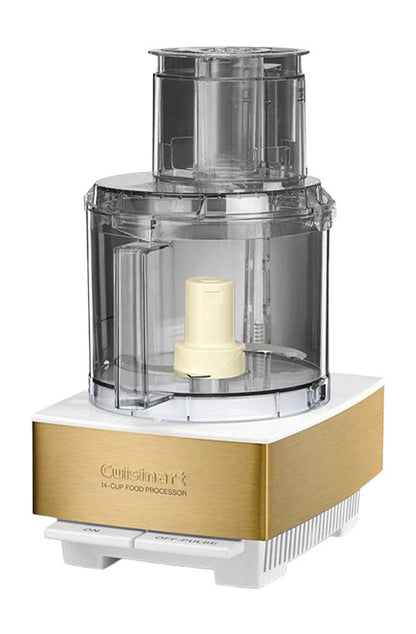 Cuisinart Food Processor, 14-Cup Vegetable Food Chopper for Mincing, Dicing, Shredding, Puree & Kneading Dough, 720-Watt Motor, Stainless Steel, DFP-14BCNY