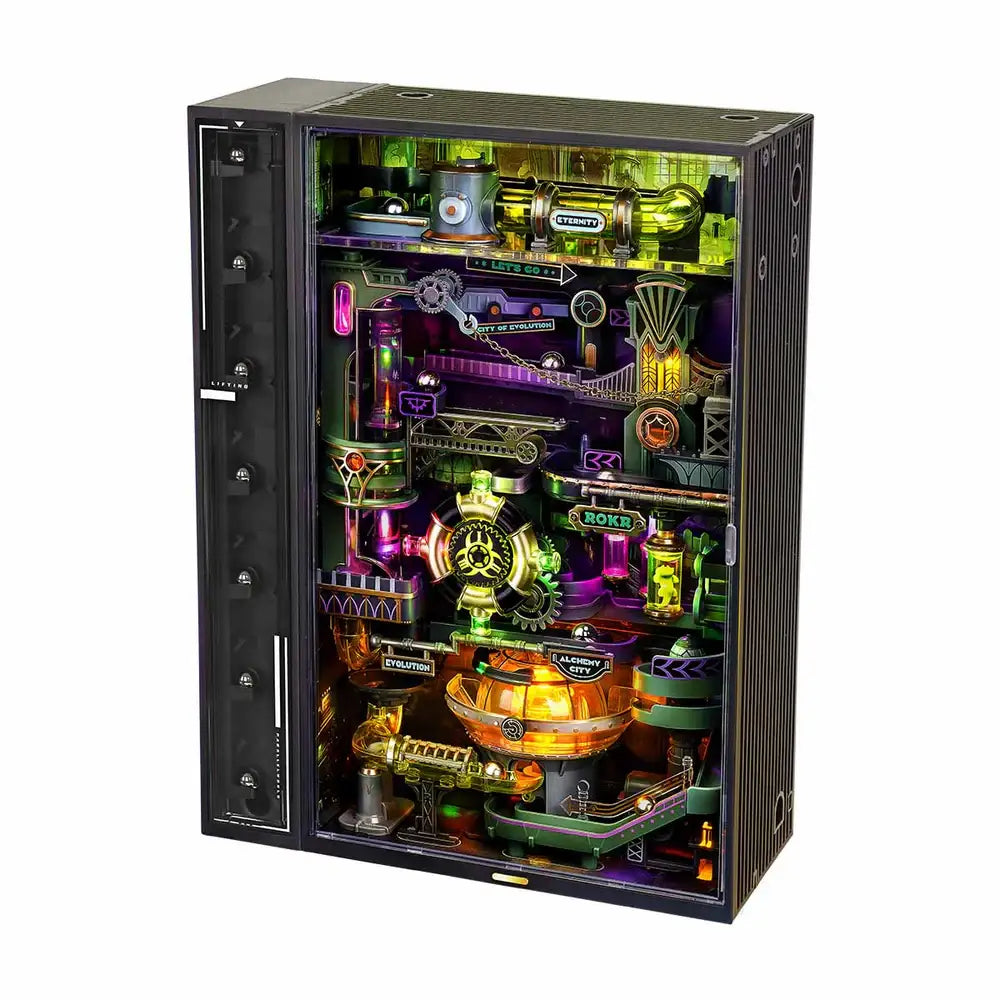 MR04S ROKR Alchemy City Marble Run Mechanical 3D Puzzle