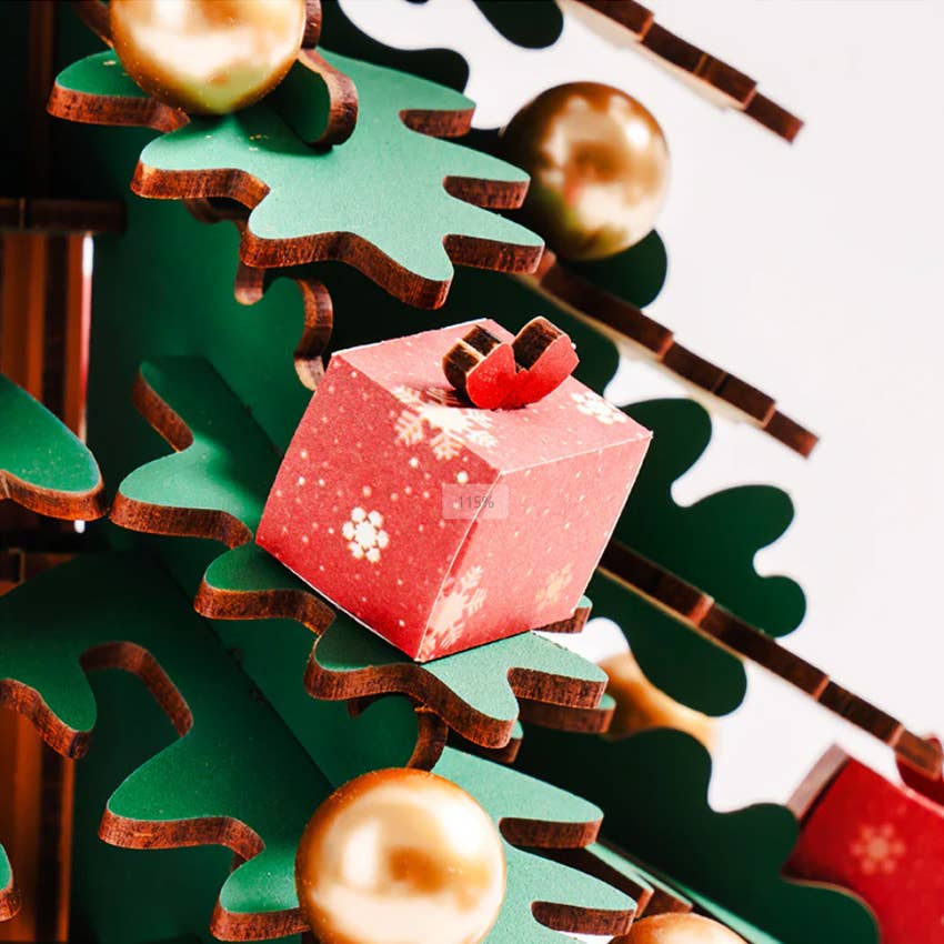 Christmas Melody Tree Rolife  Music Dreamer DIY Wooden