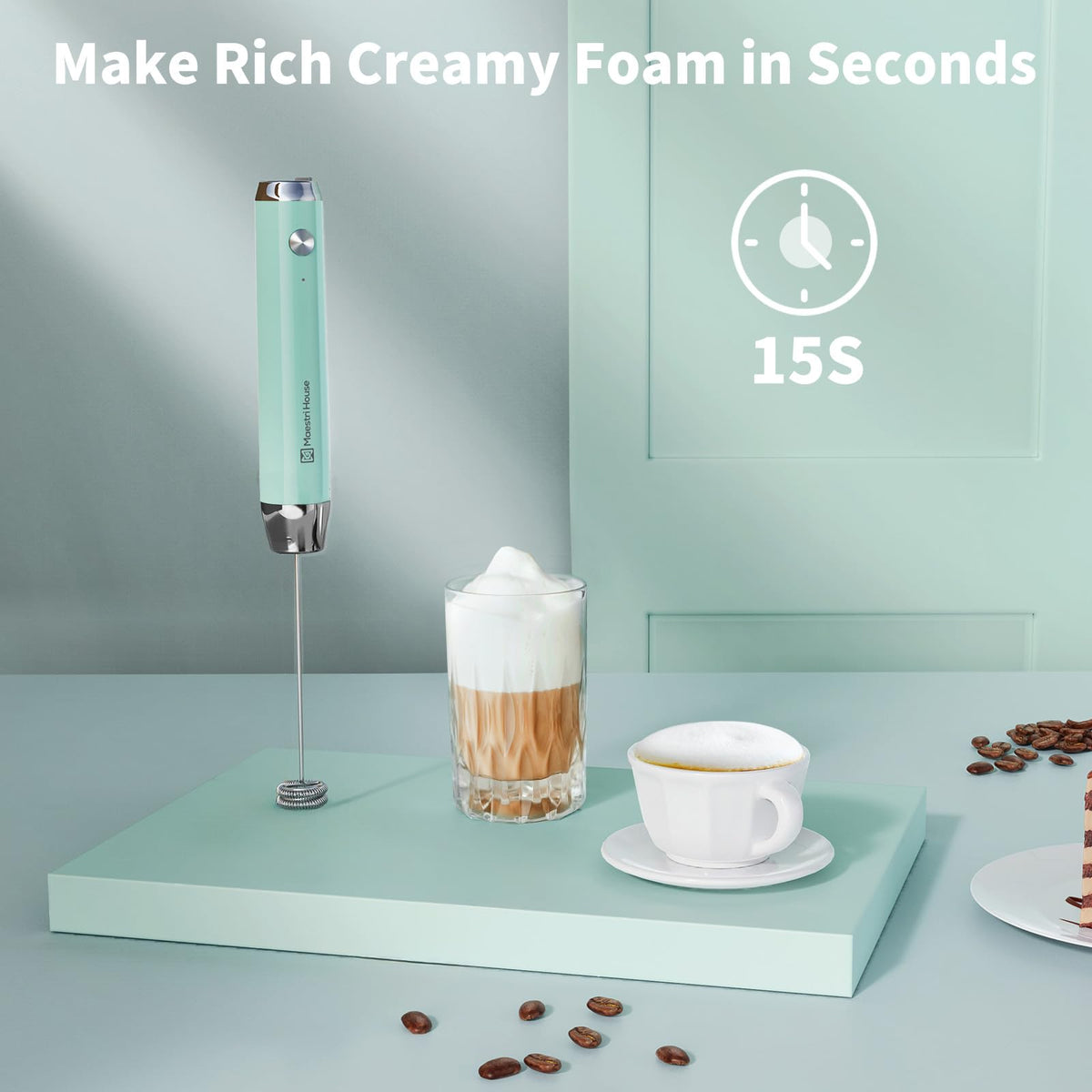 Rechargeable Milk Frother
