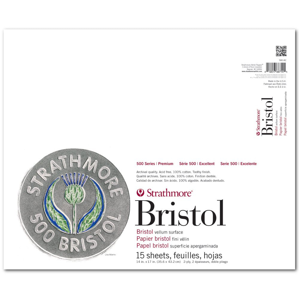 Strathmore 500 Series Bristol | 2-Ply | 15 Sheets
