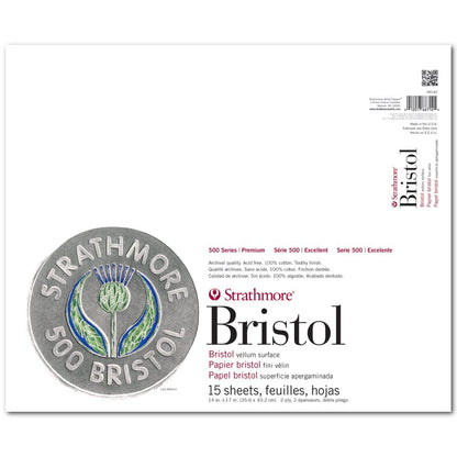 Strathmore 500 Series Bristol | 2-Ply | 15 Sheets