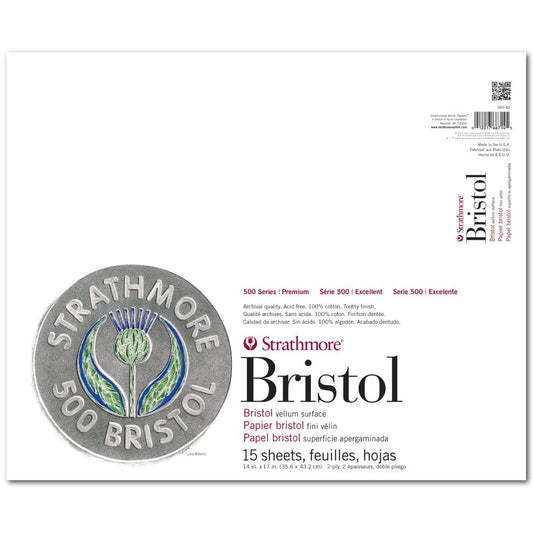 Strathmore 500 Series Bristol | 2-Ply | 15 Sheets