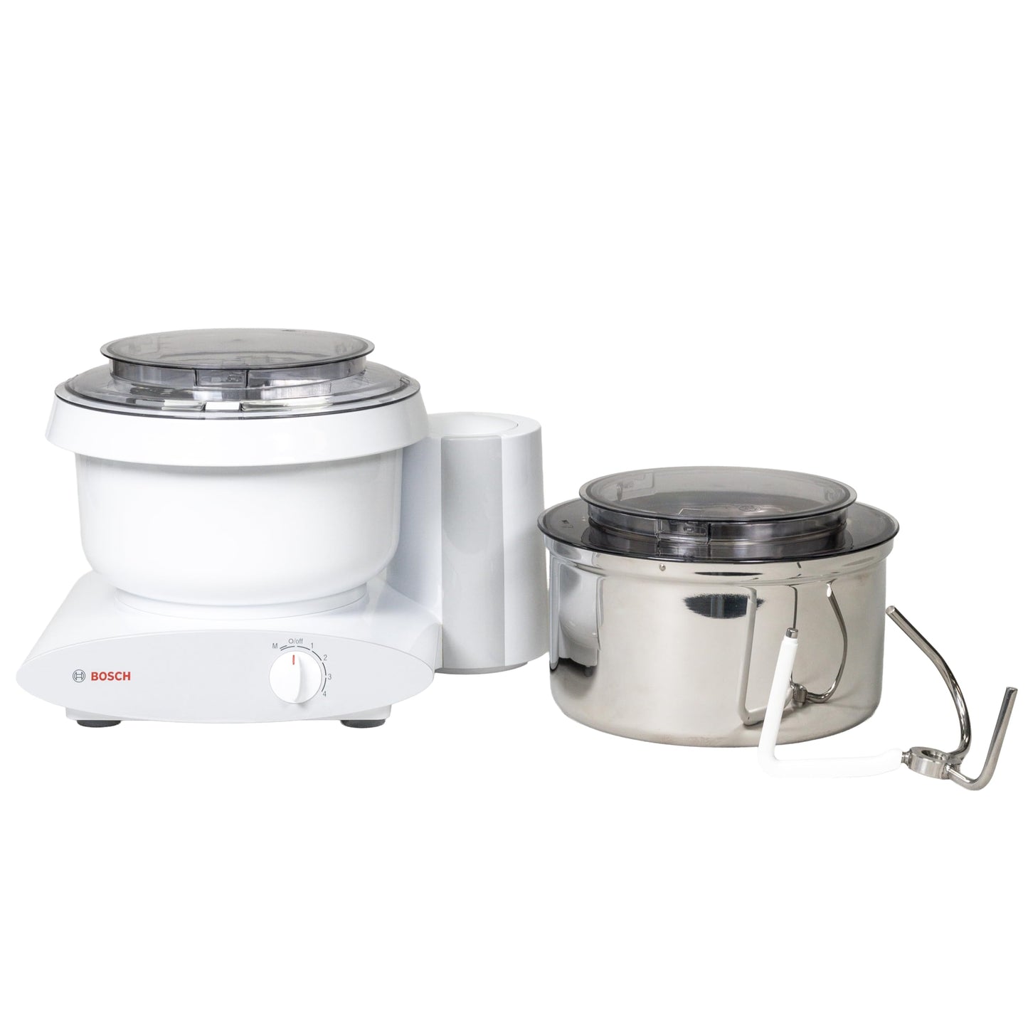 Bosch Blender Bundle - Black Universal Plus Mixer with Stainless Steel Bowl, Dough Hook Extender, and Blender