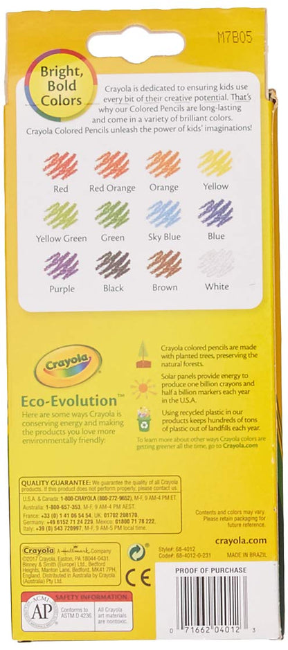 Crayola Colored Pencil 12 Pack