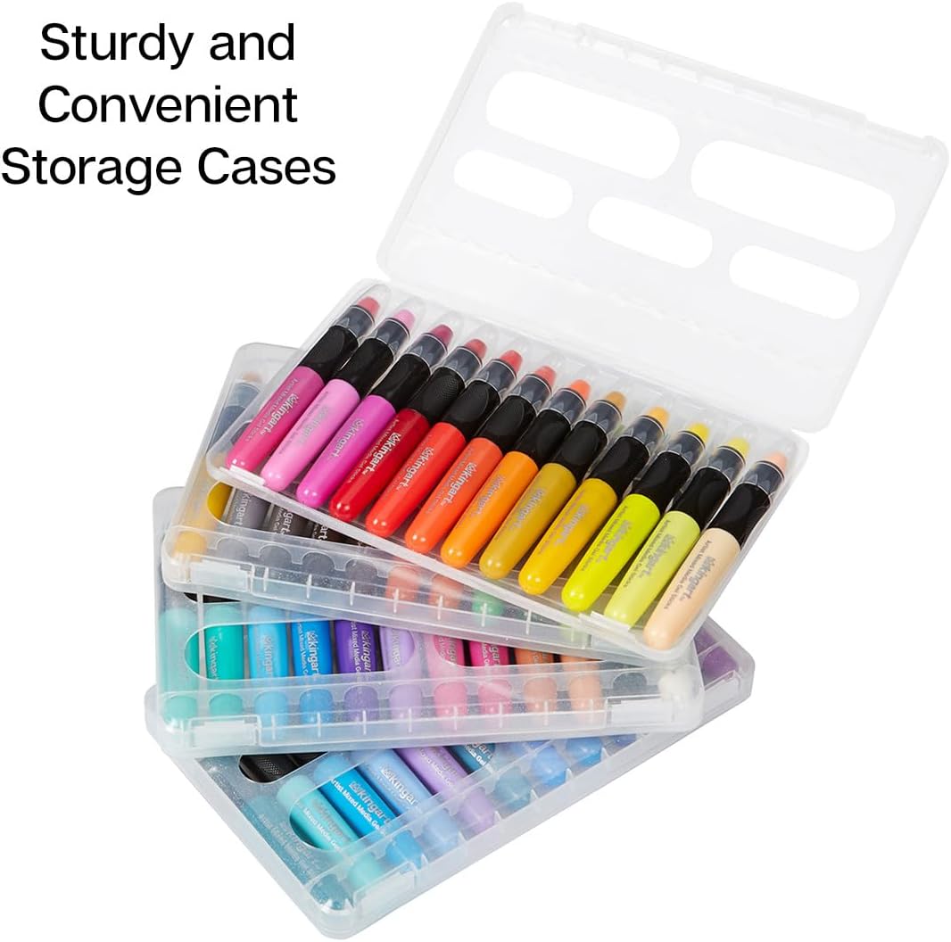 Mixed Media Gel Stick Crayons 72 Colors