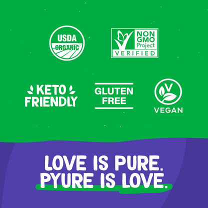 Pyure Organic Stevia Blend | Zero Calorie Sugar Substitute, 24 Oz Pouch