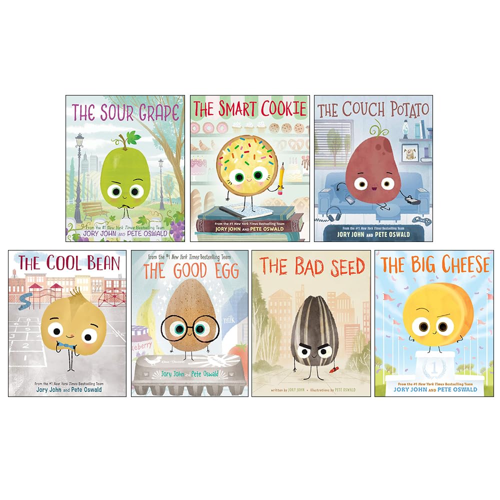 The Food Group Series 7 Books Collection Set By Jory John