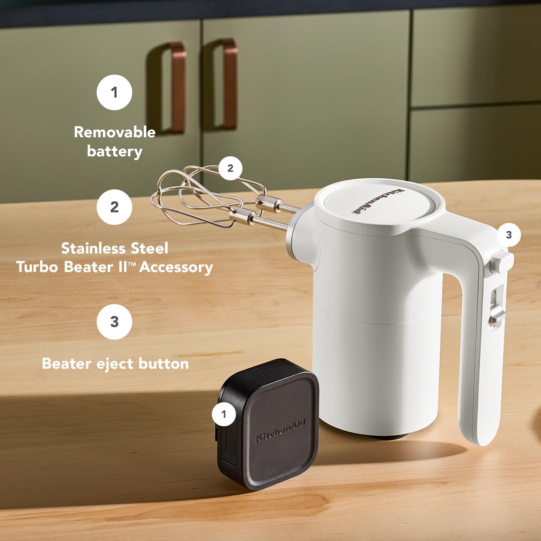 Go Cordless Hand Mixer, battery included | KitchenAid