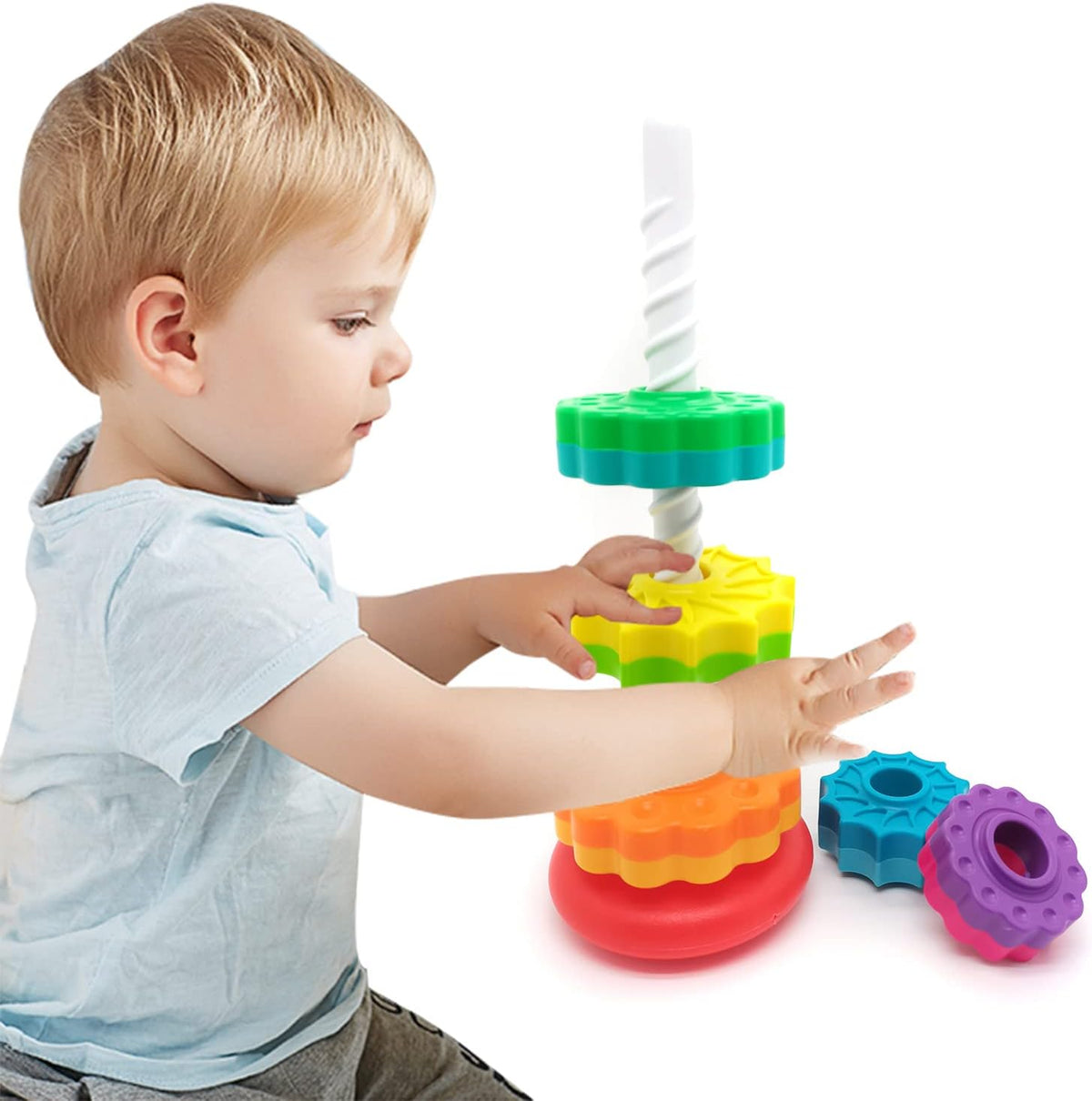 Educational Spinning Stacking Toys