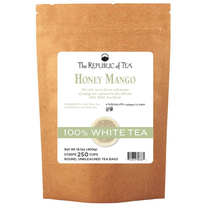Honey Mango 100% White Tea, Low Caffeine | The Republic of Tea