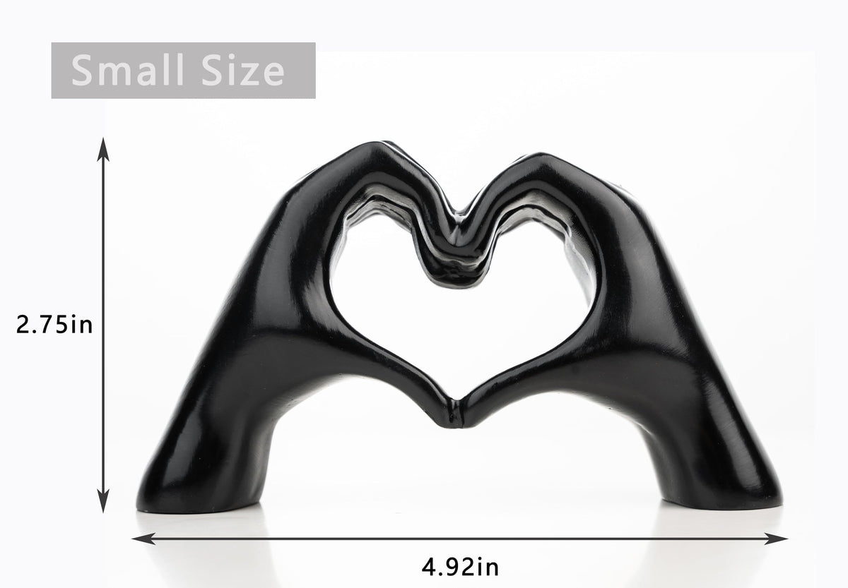 Small Heart Hands Sculpture