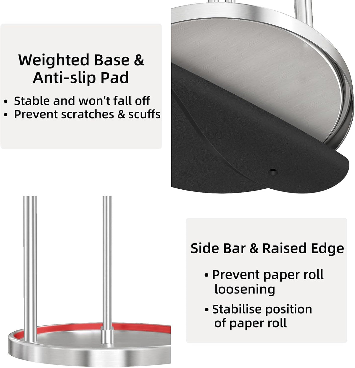 Chrome Paper Towel Holder