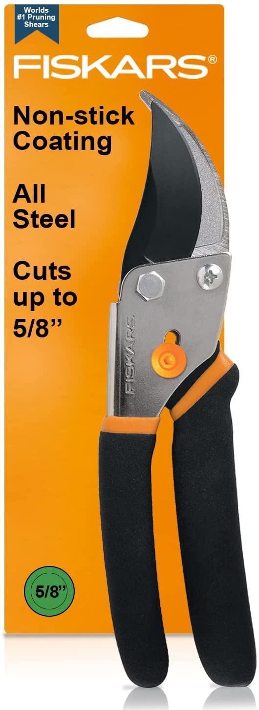 Fiskars Forged Steel Bypass Pruning Shears (4 Options)