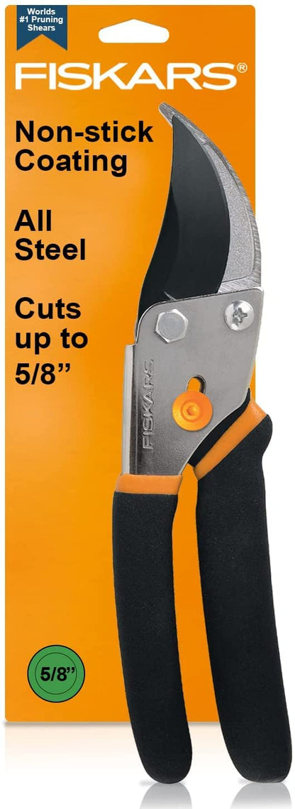 Fiskars Forged Steel Bypass Pruning Shears (4 Options)