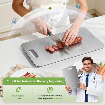 Titanium Cutting Board Set of 3 (M+L+XL）