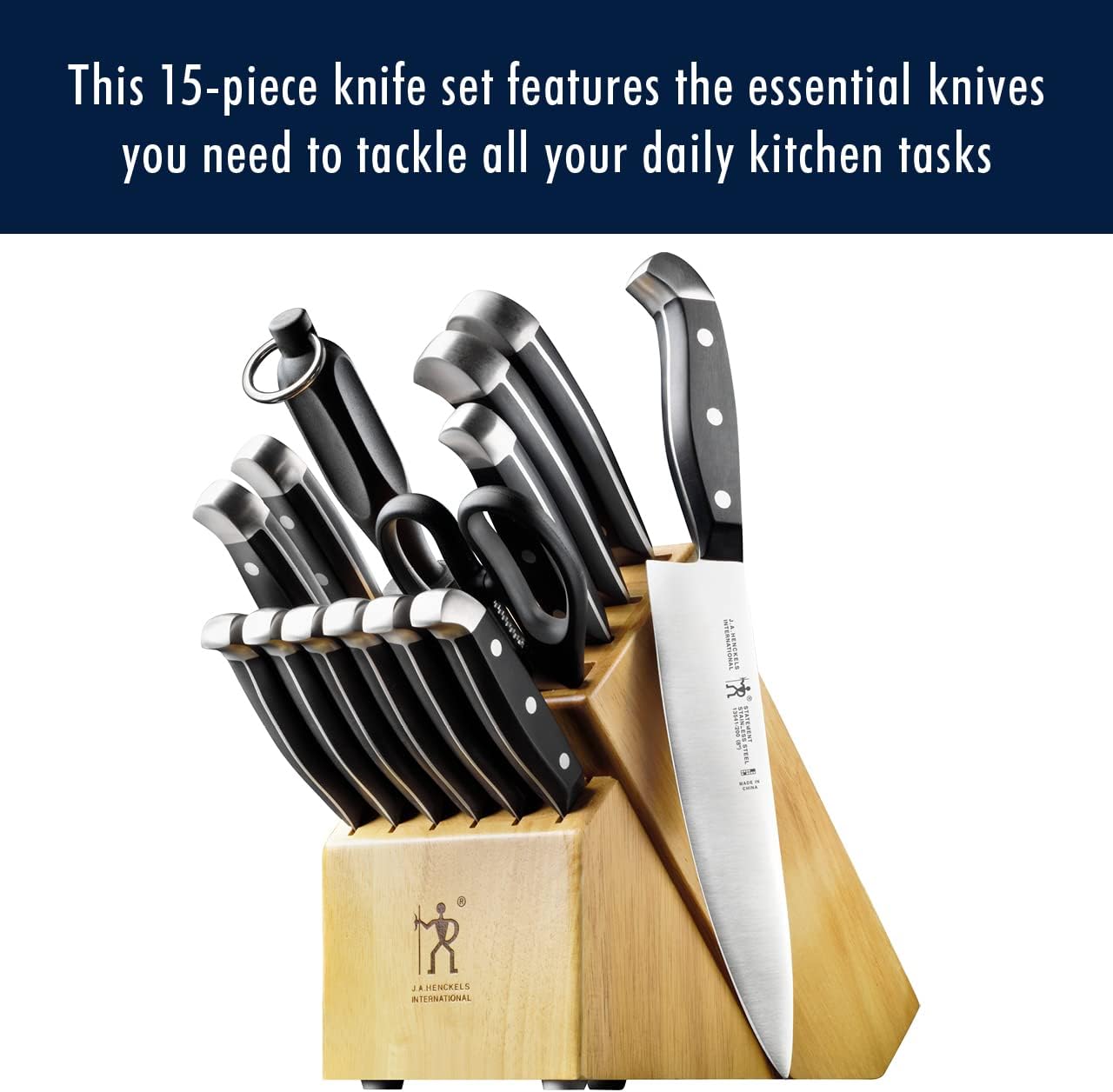 Henckels Statement Stainless Steel Knife Block Sets