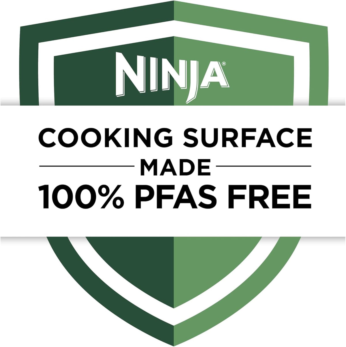 Ninja NeverStick cooking surface detail