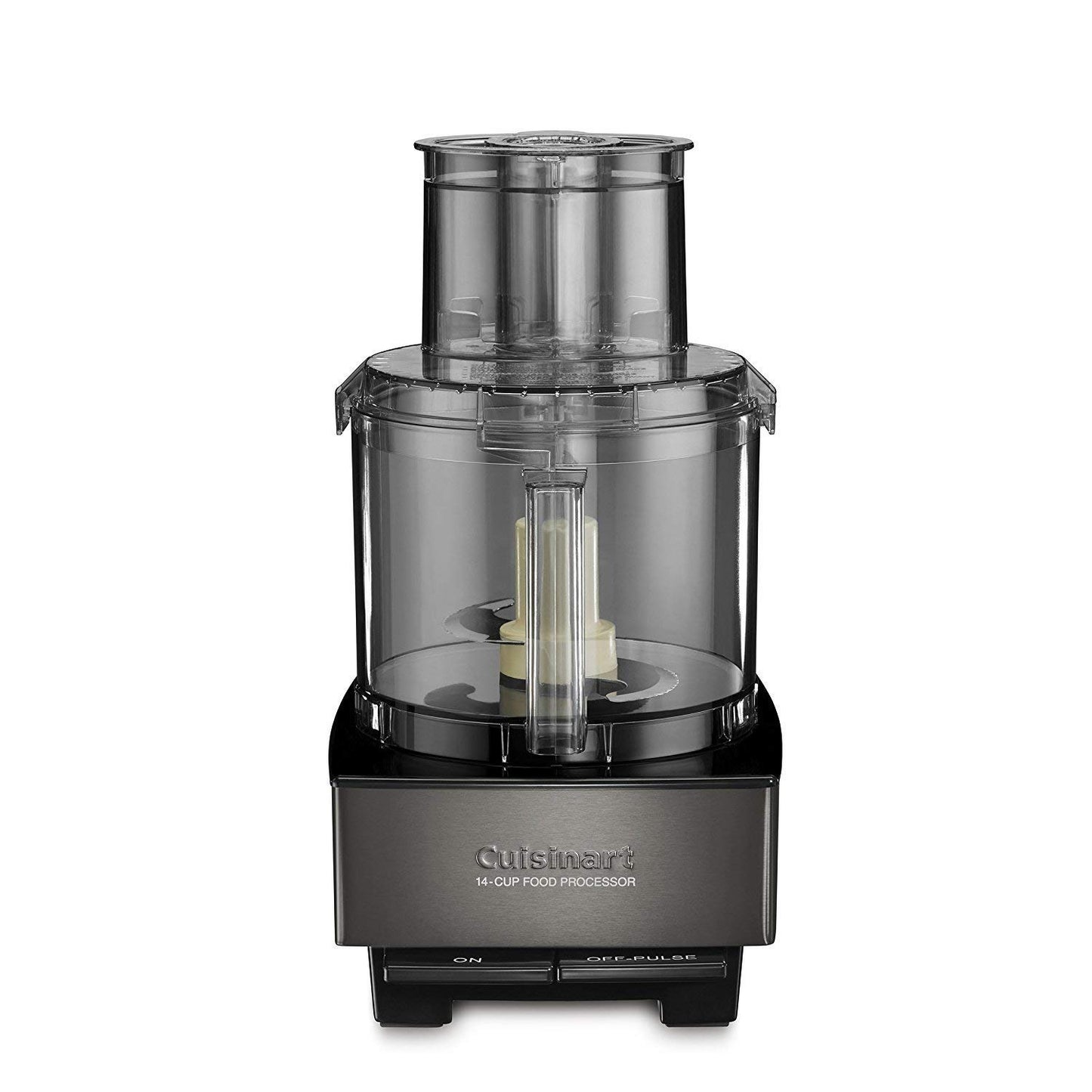 Cuisinart Food Processor, 14-Cup Vegetable Food Chopper for Mincing, Dicing, Shredding, Puree & Kneading Dough, 720-Watt Motor, Stainless Steel, DFP-14BCNY