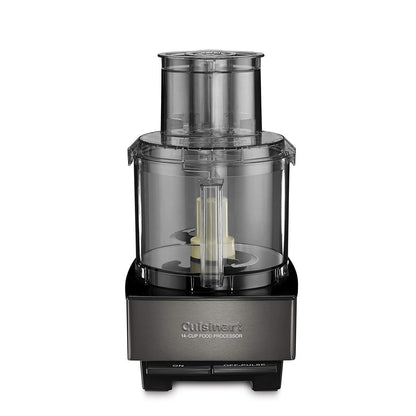 Cuisinart Food Processor, 14-Cup Vegetable Food Chopper for Mincing, Dicing, Shredding, Puree & Kneading Dough, 720-Watt Motor, Stainless Steel, DFP-14BCNY