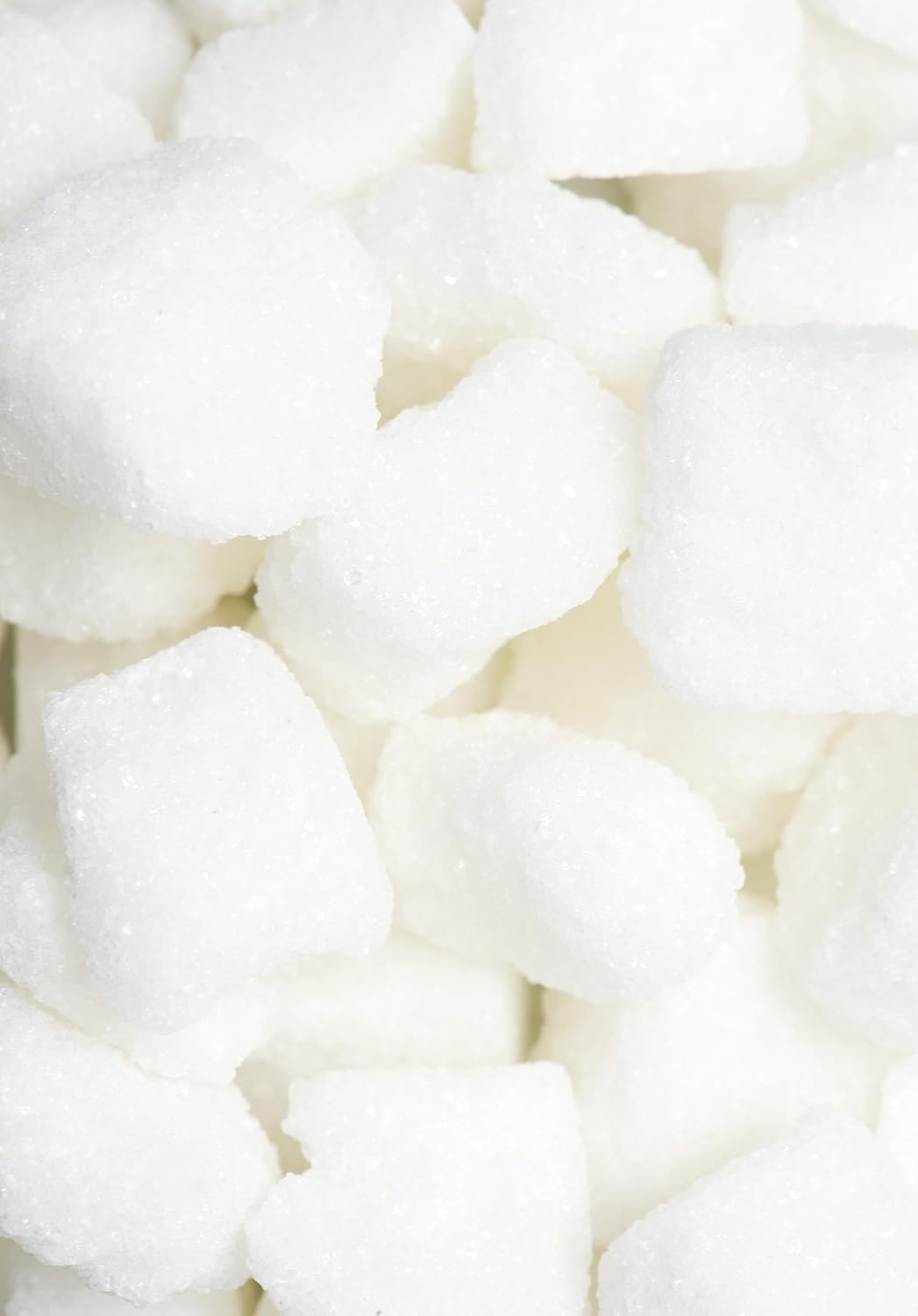 White Sugar Cubes Pure Cane Non-GMO Raw Sweetener