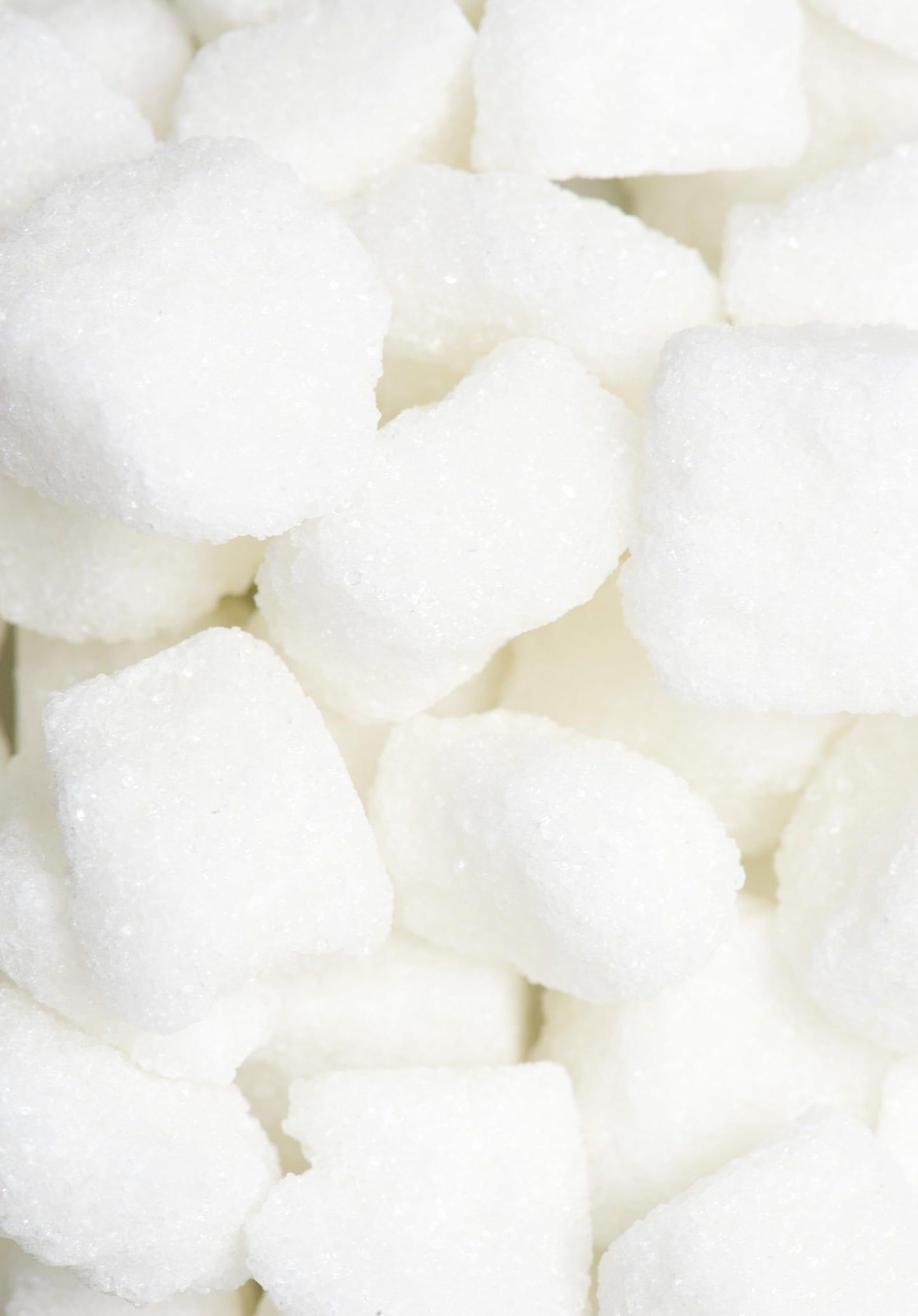 White Sugar Cubes Pure Cane Non-GMO Raw Sweetener